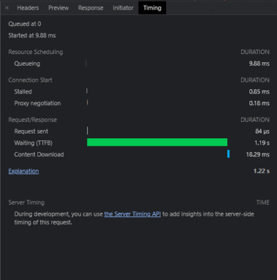 TTFB 속도(Time To First Byte Speed) 1 TTFB 속도