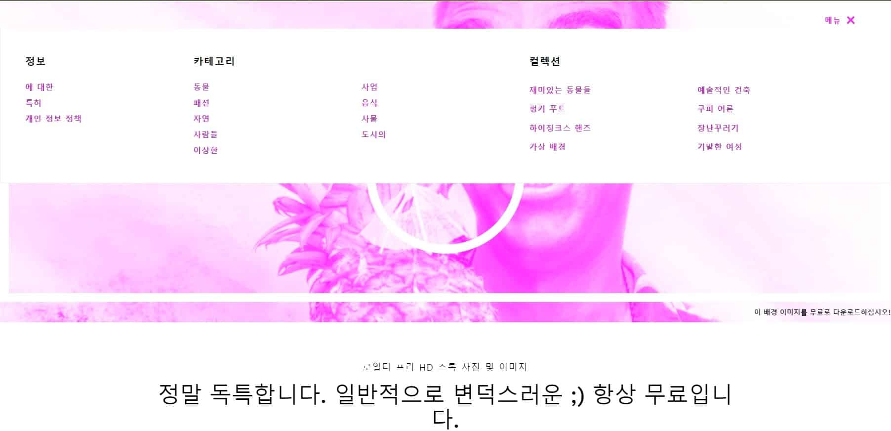 저작권 없는 무료 이미지 다운로드 사이트 추천 LIST 35+@-라이선스 확인 33 그라티소그래피 메인페이지