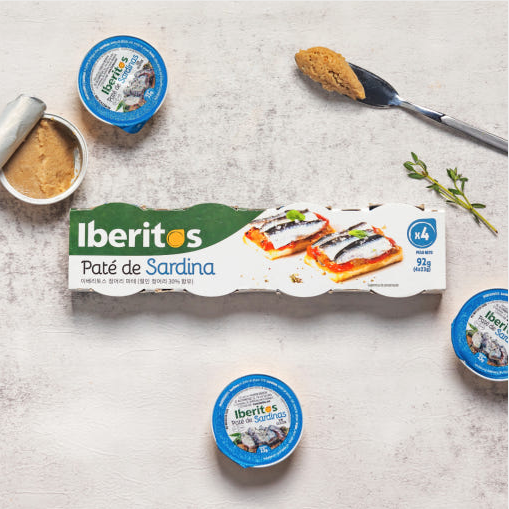네이버 쇼핑 커넥트-이베리토스 포션 정어리 스프레드 92g 스페인 파테