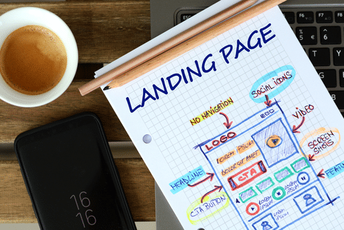 랜딩 페이지란 무엇인가? 제작 시 필수 요소 3가지 1 랜딩 페이지(Landing Page) 계획 노트로 작성