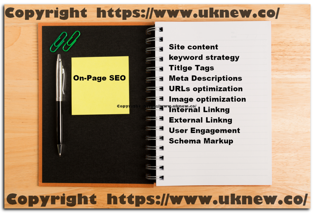 On page SEO: 온페이지 SEO 정의 및 10가지 체크 리스트 1 온페이지 SEO 10가지 항목