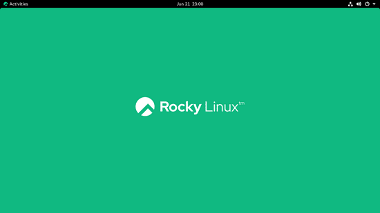 APM 설치 후 503 에러 2 록키 리눅스(Rocky Linux) 기본 로고 이미지
