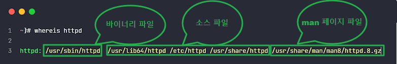 리눅스 which whereis locate: 3가지 위치(경로) 확인 명령어 2 리눅스 whereis 명령어의 파일 설명