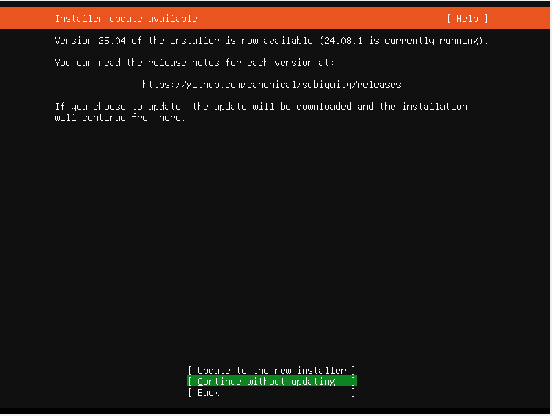 Oracle VitualBox_우분투 설치_업데이트 or 현재 버전 그대로 설치
