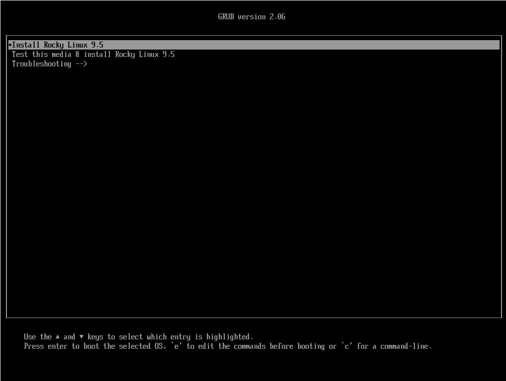 Rocky Linux 설치 (9.5 Ver Minimal) | 이더넷 설정 3 VirtualBox Rocky 설치_1