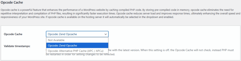 W3TC Opcode 캐시 2[영어]