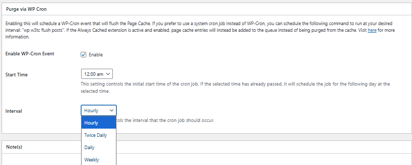 W3TC 페이지 캐시[고급 설정6]_wp-cron[영어]