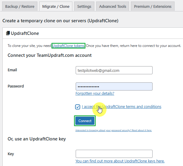 UpdraftPlus 플러그인-마이그레이션 및 복제 2 [영어]