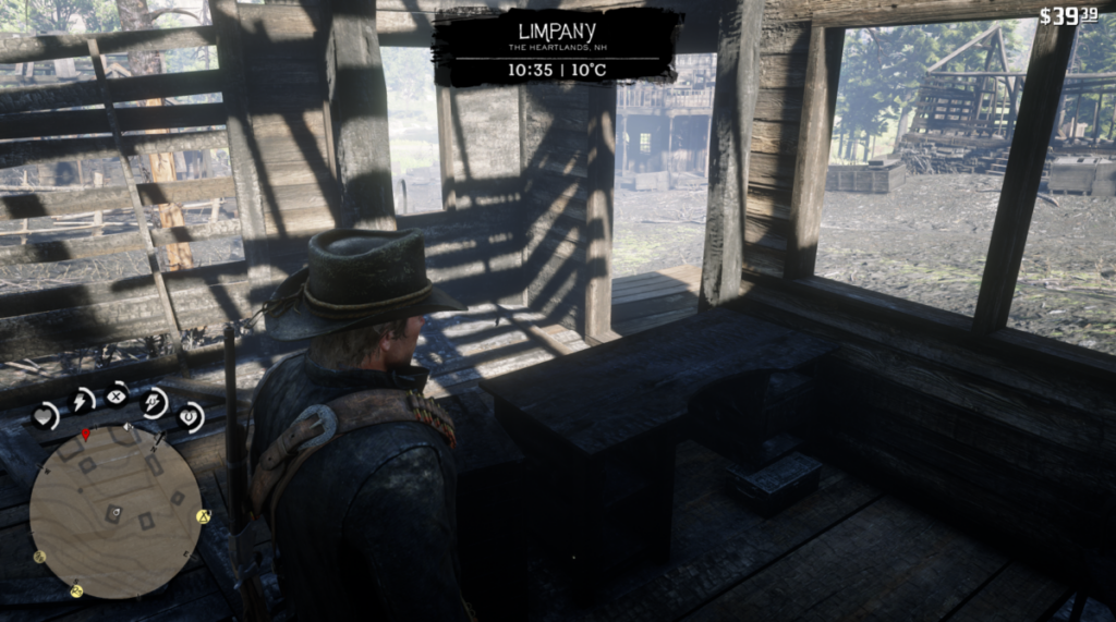 레데리2 챕터 2 금괴 위치: 폐허가 된 마을(말굽 언덕 야영지 남서쪽) 7 레데리2 챕터 2 금괴 위치(폐허가 된 마을_보안관 사무소 건물)