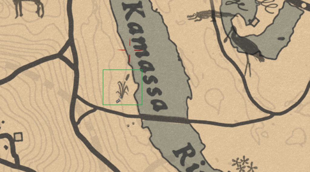 RDR2 올리앤더 세이지 위치 4 레드 데드 리뎀션2-올리앤더 세이지 위치 1