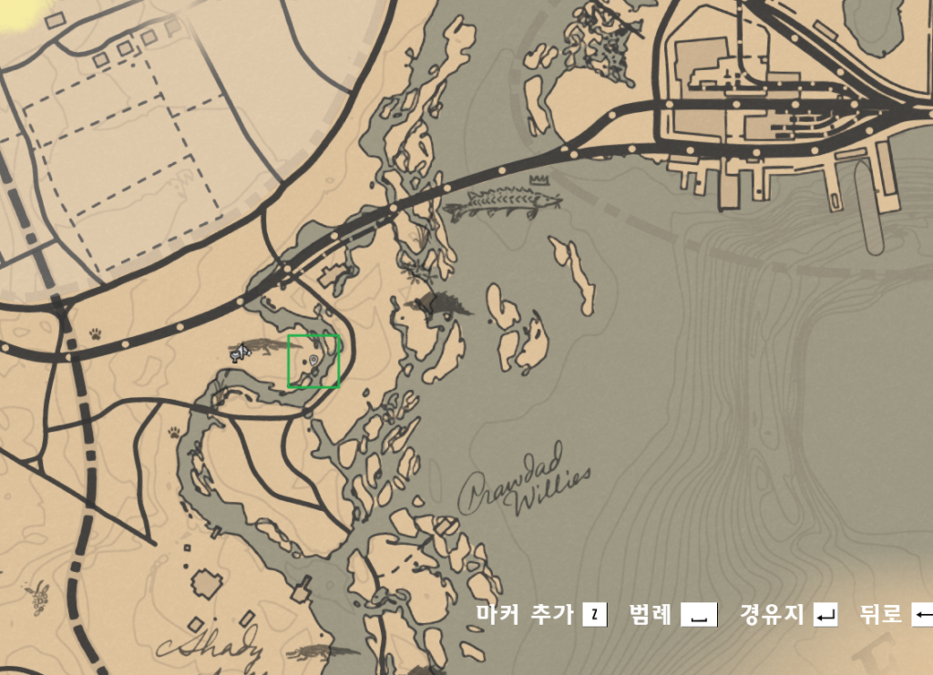 RDR2 올리앤더 세이지 위치 6 레드 데드 리뎀션2-올리앤더 세이지 위치 3