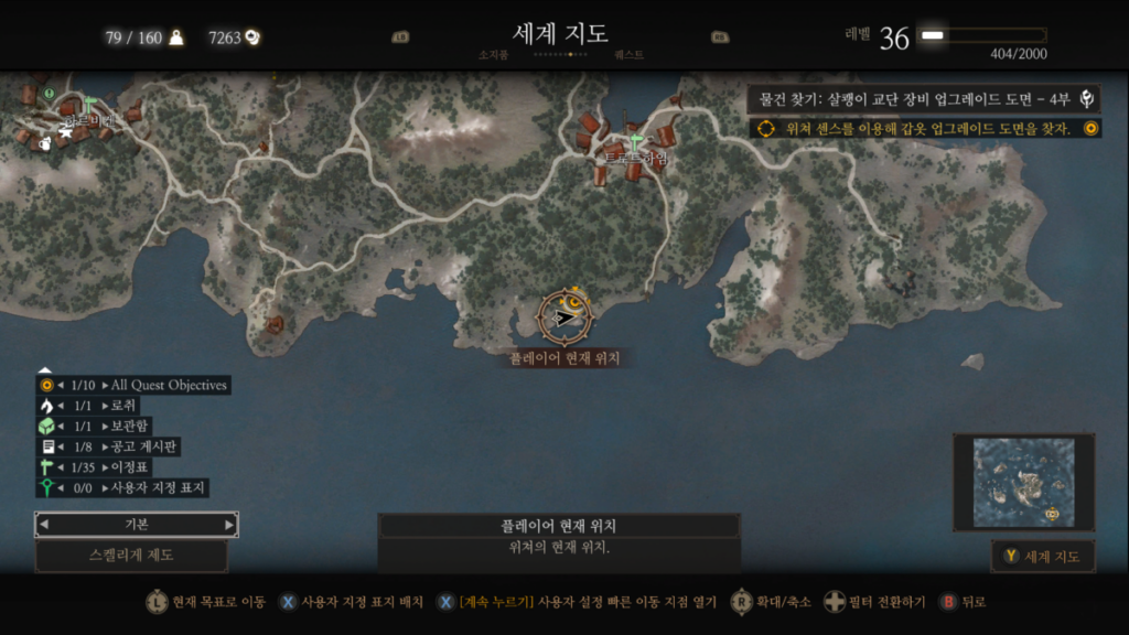 위쳐3: 장인 제작 살쾡이 교단 장비 4부 9 장인 제작 살쾡이 갑옷 세트(맵)
