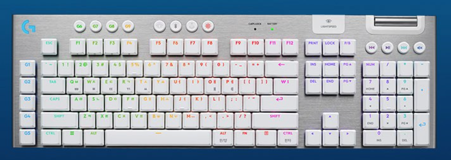 로지텍 G915 X LIGHTSPEED 키보드 화이트 [쿠팡]