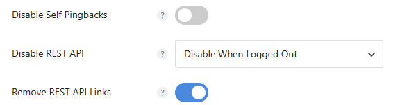 워드프레스 REST API: 완전히 끄지 않고 로그아웃 상태만 막는 이유 2 Perfmatters Disable REST API: Disable When Logged Out