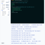xargs 명령어 시뮬레이터 화면: 이름 목록을 -n 2로 묶어 echo로 넘긴 출력과 find -print0 | xargs -0 wc -l 결과