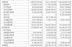 아모레퍼시픽 주가 전망: 실적개선 기대 7 아모레퍼시픽 주가 전망 - 부채