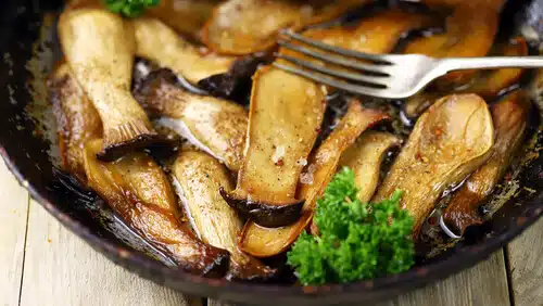 새송이 버섯(웜 샐러드 재료)