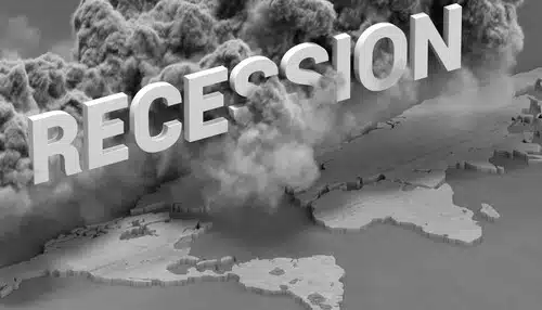 경기순환 4분면 3 경기침체(Recession)-먹구름