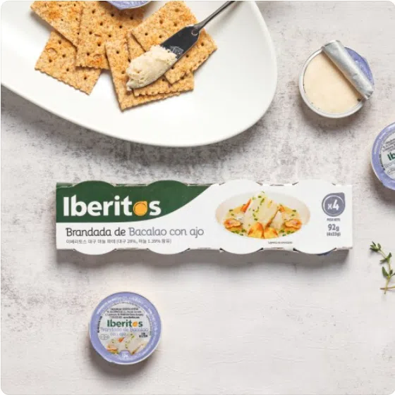 네이버 쇼핑 커넥트-이베리토스 포션 대구마늘 스프레드 92g 스페인 파테