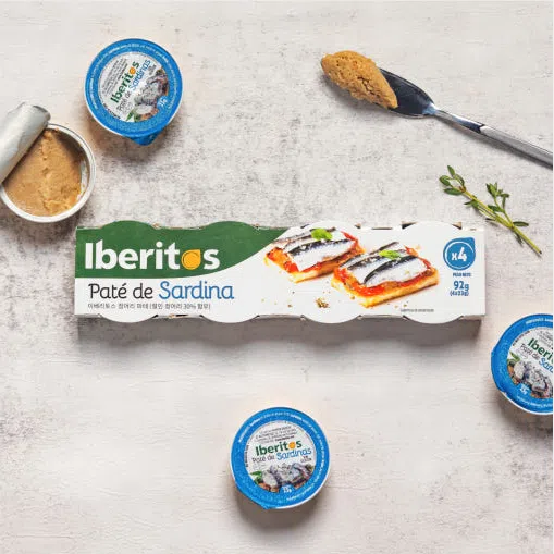 네이버 쇼핑 커넥트-이베리토스 포션 정어리 스프레드 92g 스페인 파테