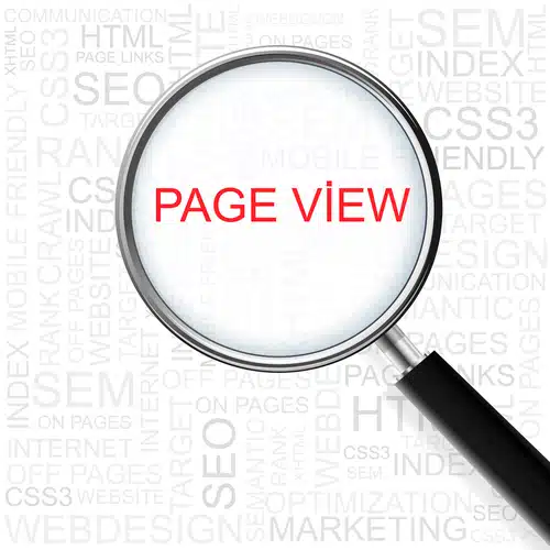 웹 사이트 방문자 수와 페이지뷰&세션 3가지 항목 차이 이해하기 2 페이지뷰(Page View)