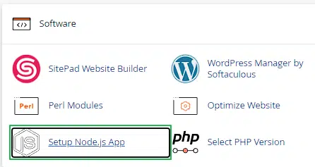 Ghost CMS에 cPanel Nodejs 설치 및 관리 방법 2 cPanel Nodejs 설치 방법 1