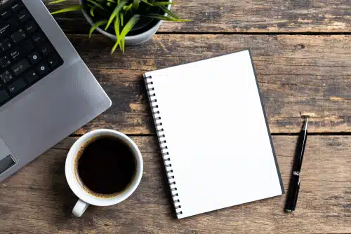 커피와 노트북