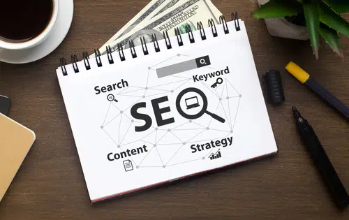 SEO URL 구조: Google의 URL 구조 권장 사항 2 노트에 적은 SEO(검색 엔진 최적화)