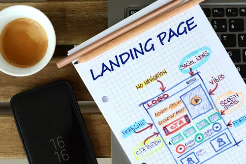 랜딩 페이지란 무엇인가? 제작 시 필수 요소 3가지 1 랜딩 페이지(Landing Page) 계획 노트로 작성
