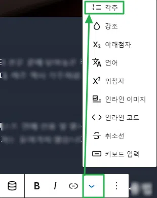 책과 논문 및 인터넷 페이지의 각주 표기법 | 각주 미주 내주 차이 3 워드프레스 각주 사용법