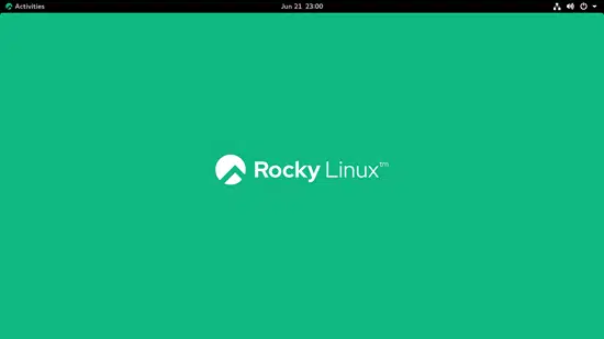 록키 리눅스(Rocky Linux) 기본 로고 이미지