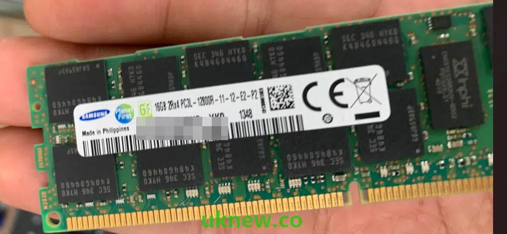ECC DDR3 서버용 램 표기: 2Rx8 PC3L-12800E 1 ECC DDR3 : 램(RAM)_16G 2Rx4 PC3L-12800R-11-12-E2-P2