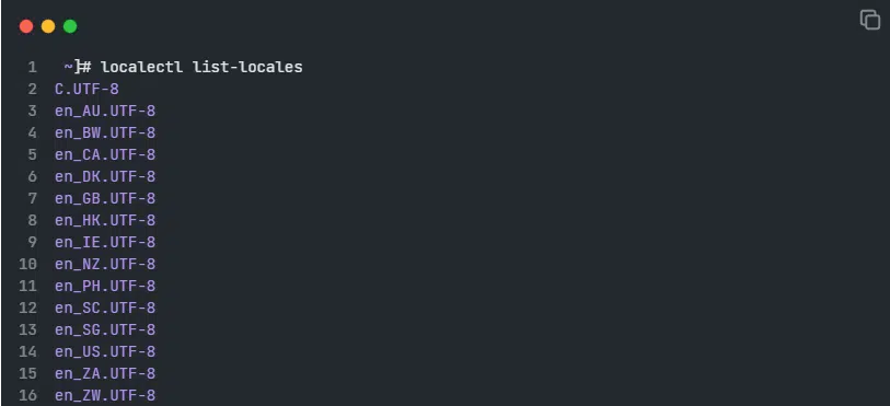 [Linux] localectl 명령어
