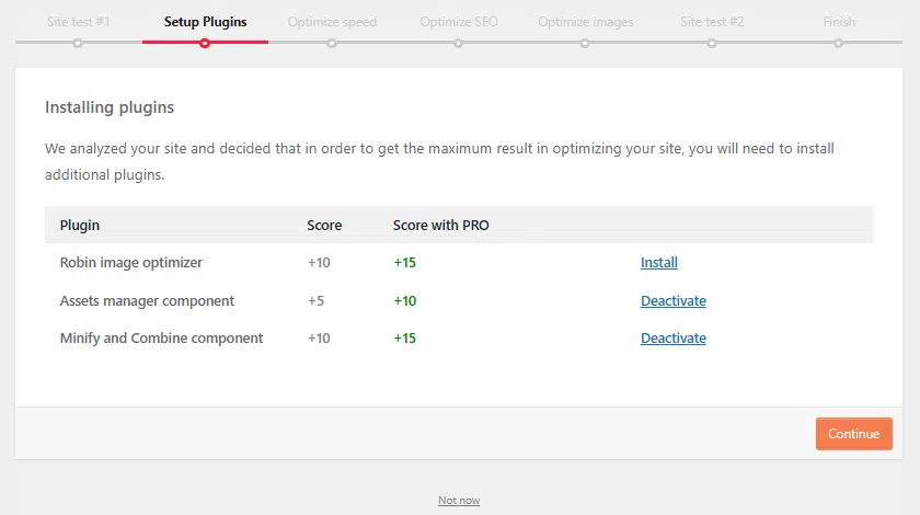 Clearfy 설정 마법사 3 - 플러그인 설정 [영어]