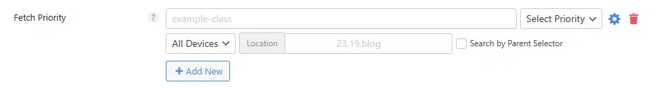 Perfmatters 사전 로딩 - Fetch Priority 기능