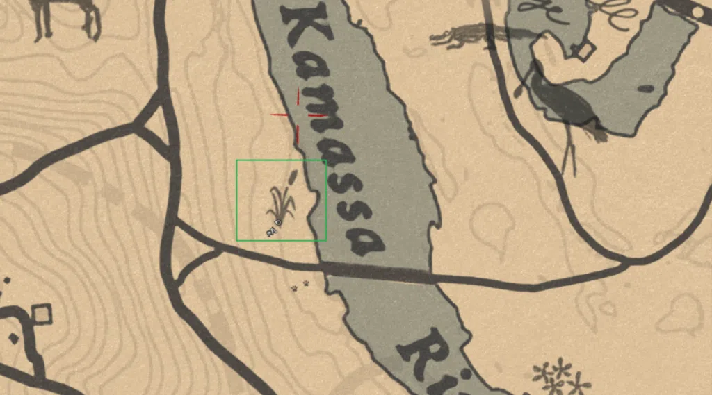 RDR2 올리앤더 세이지 위치 1 레드 데드 리뎀션2-올리앤더 세이지 위치 1