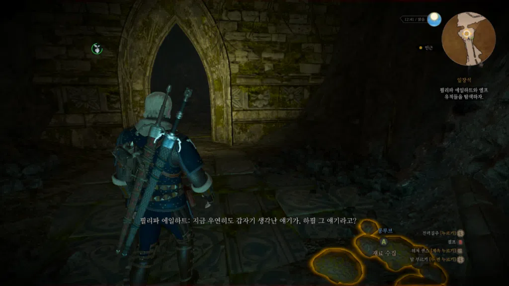 위쳐3 일장석 퀘스트 9 위쳐3 일장석 퀘스트