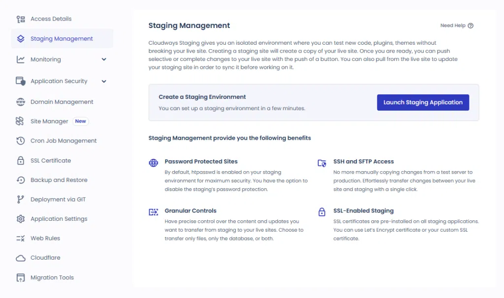 클라우드웨이즈 Staging Management 장점 및 사용 방법 1 클라우드웨이즈 Staging Management 사용법_1